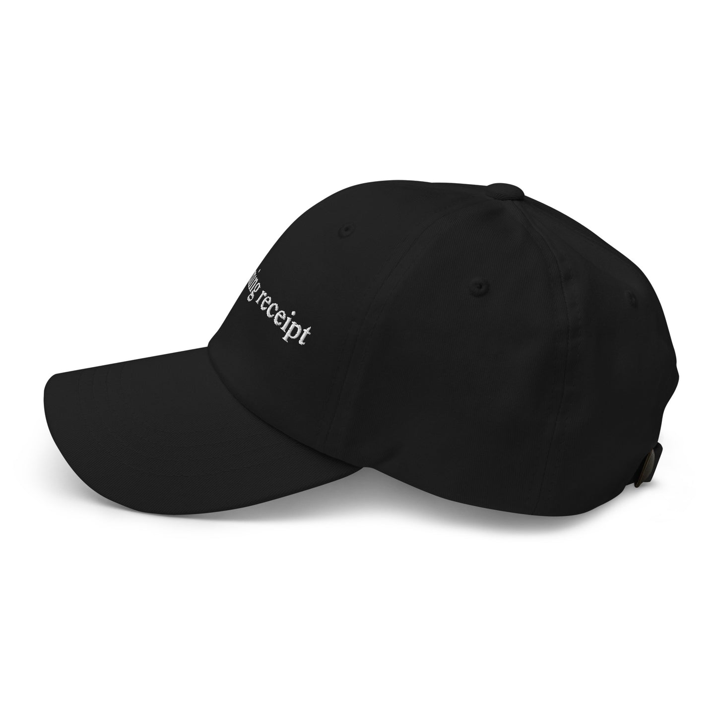 "confirming receipt" dad hat