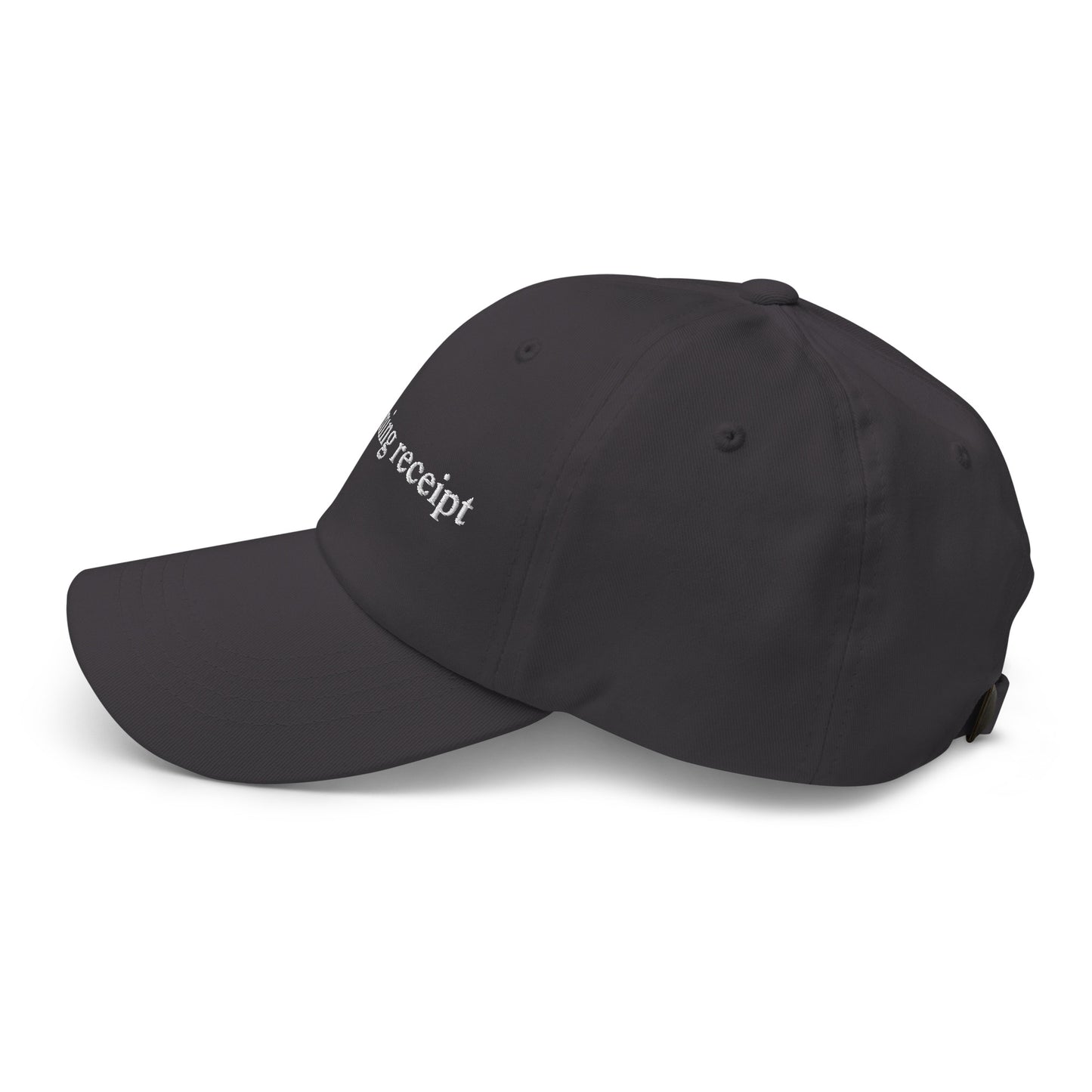 "confirming receipt" dad hat