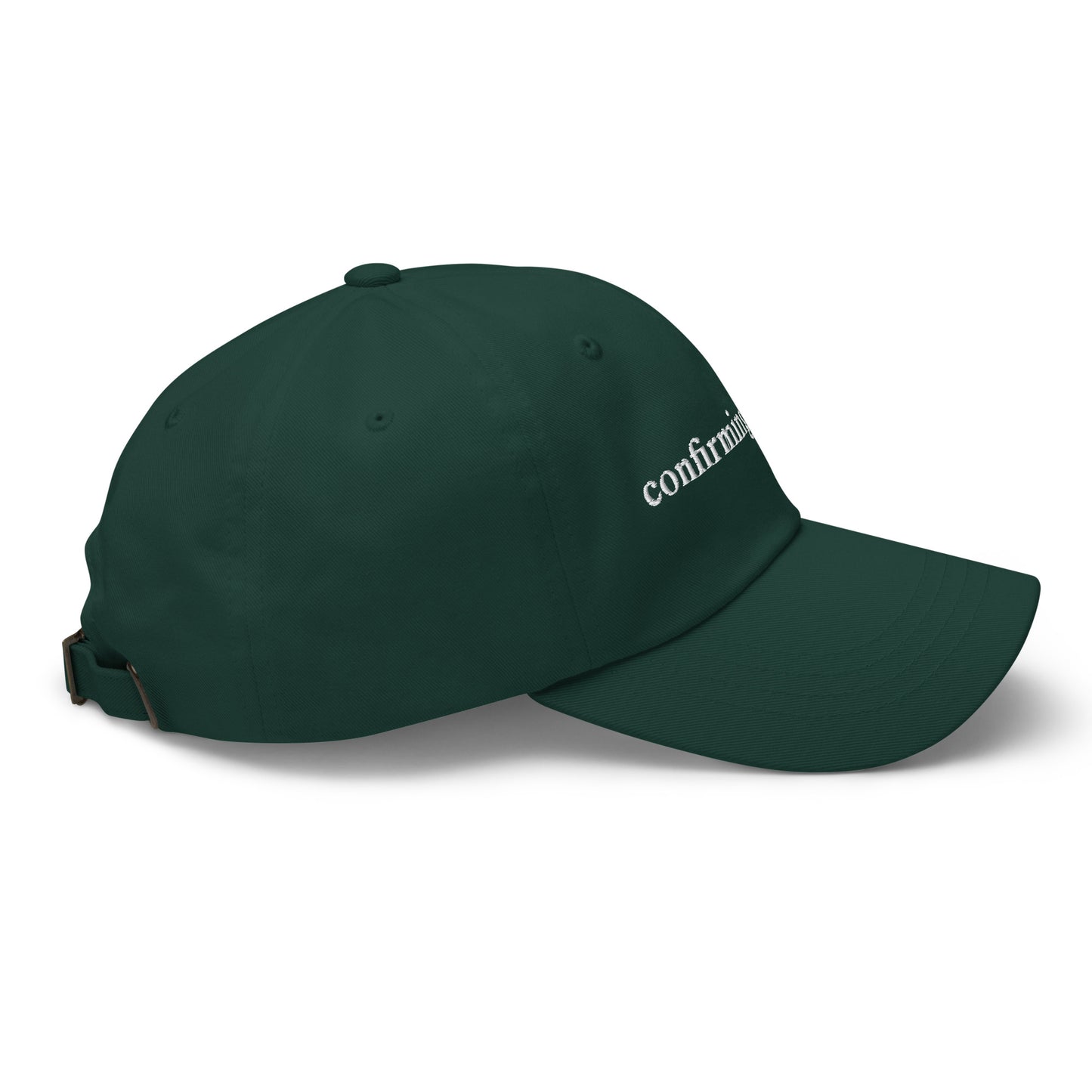 "confirming receipt" dad hat