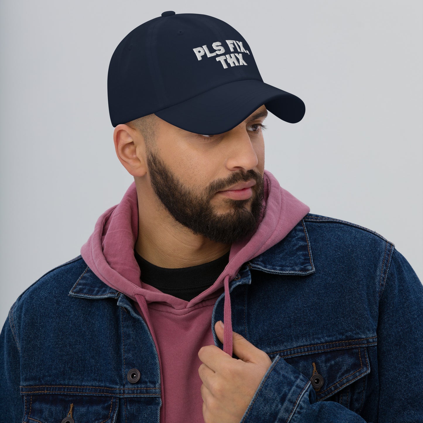 Pls Fix, Thx Dad hat