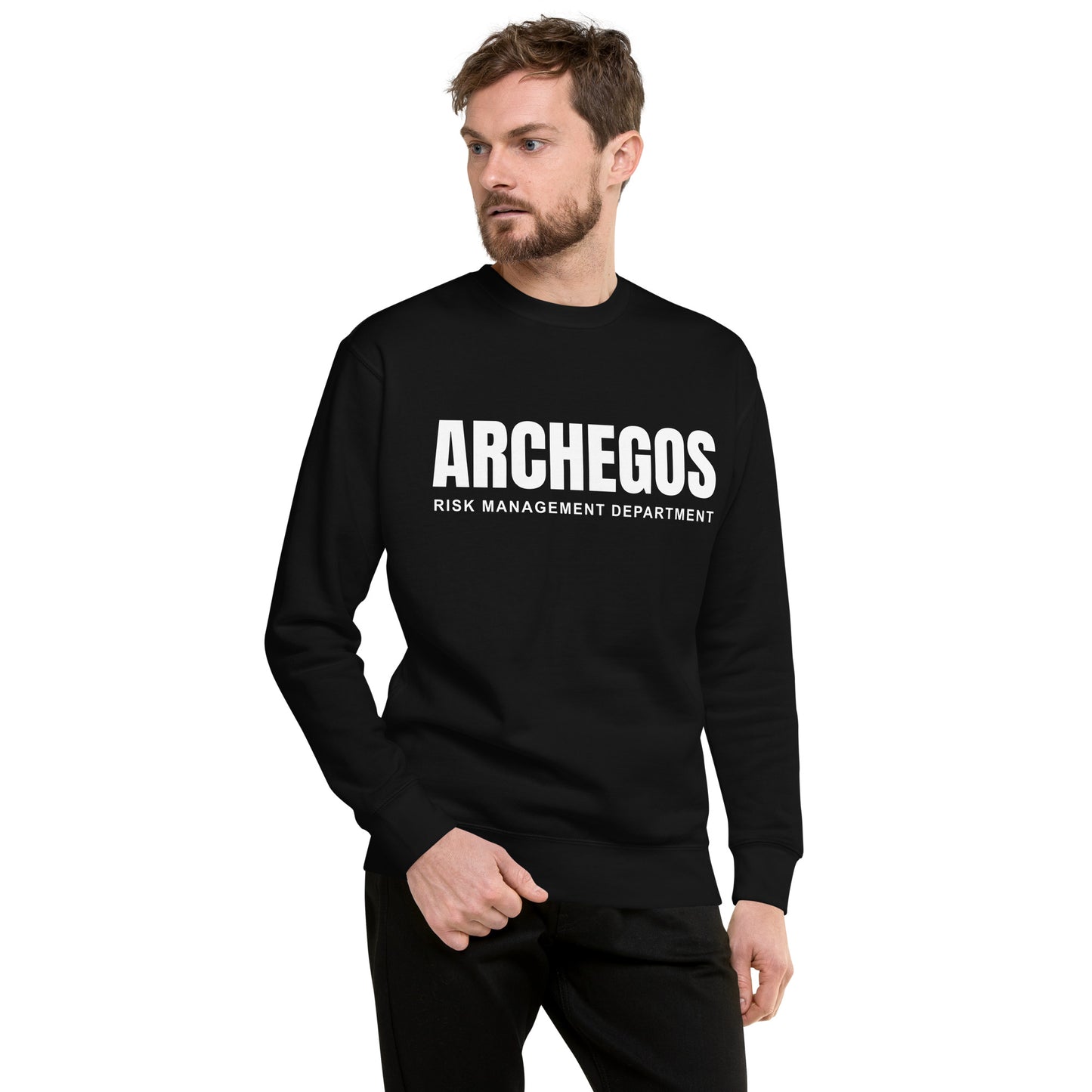 Archegos Risk Management Department Unisex Premium Sweatshirt