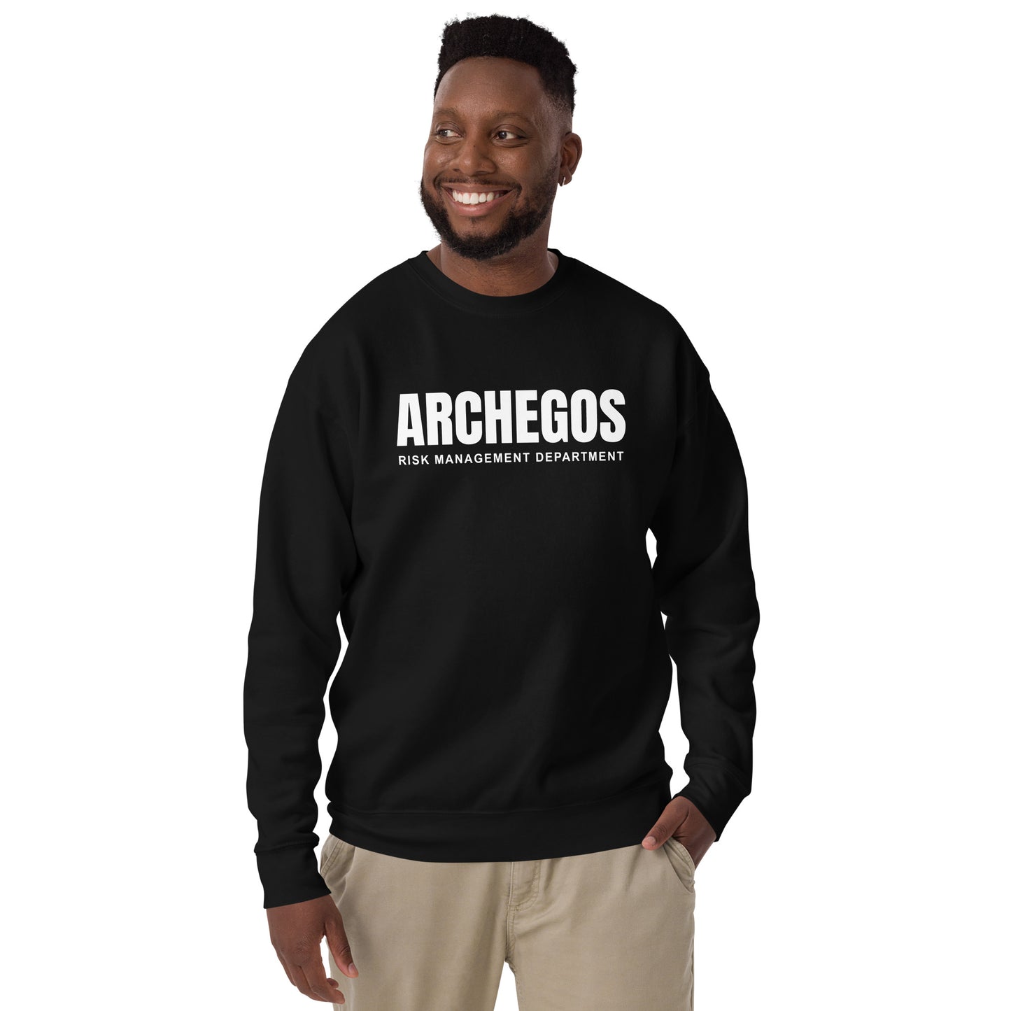 Archegos Risk Management Department Unisex Premium Sweatshirt