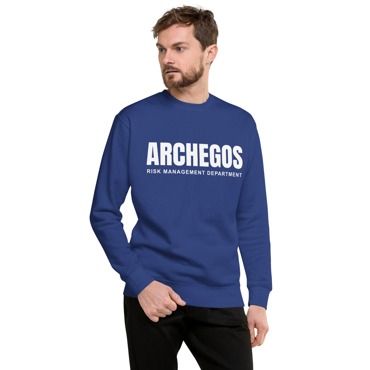 Archegos Risk Management Department Unisex Premium Sweatshirt