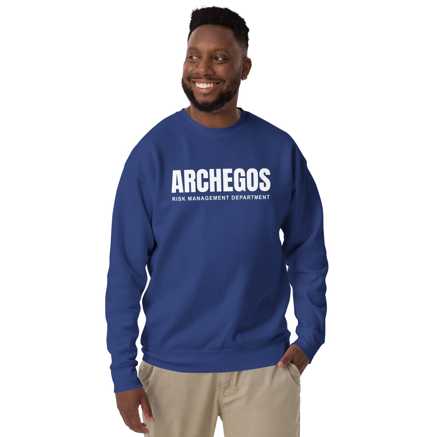 Archegos Risk Management Department Unisex Premium Sweatshirt