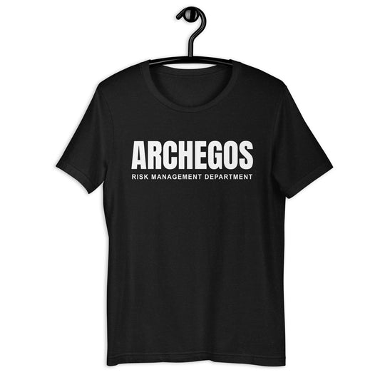 Archegos Risk Management Department Unisex t-shirt