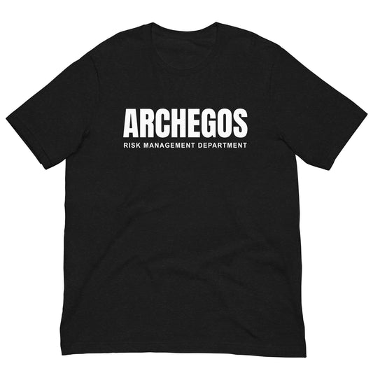Archegos Risk Management Department Unisex t-shirt