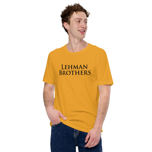 Lehman Brothers Unisex t-shirt