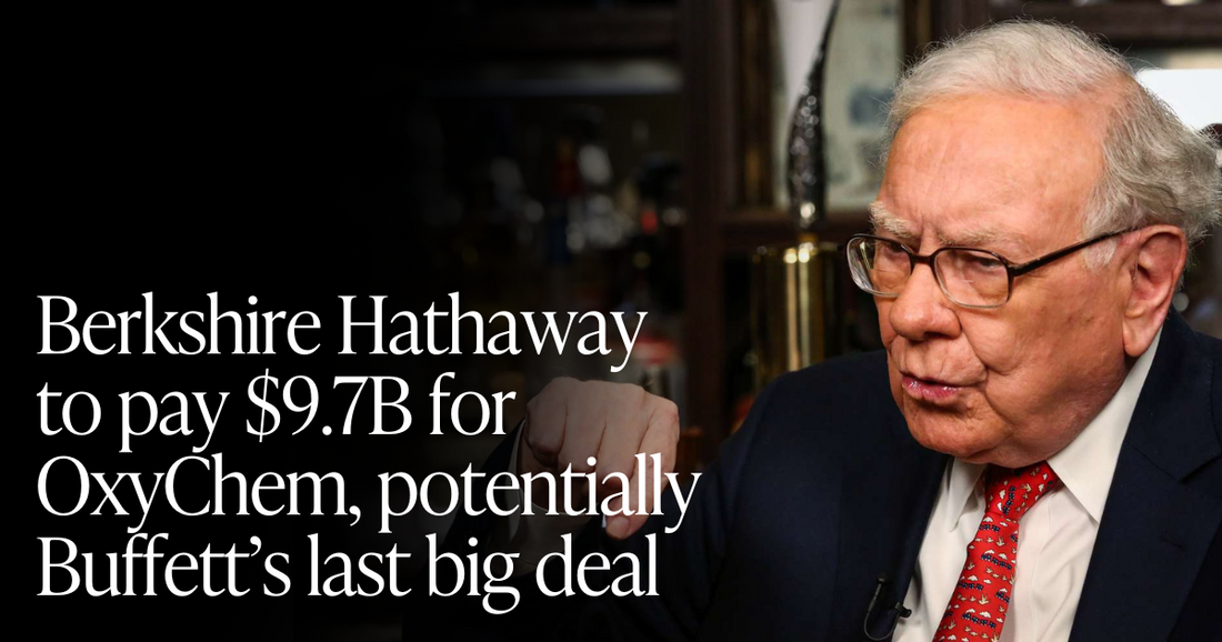 🍋 Buffett’s Last Dance?
