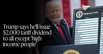 🍋 Trump’s $2,000 Tariff Dividend