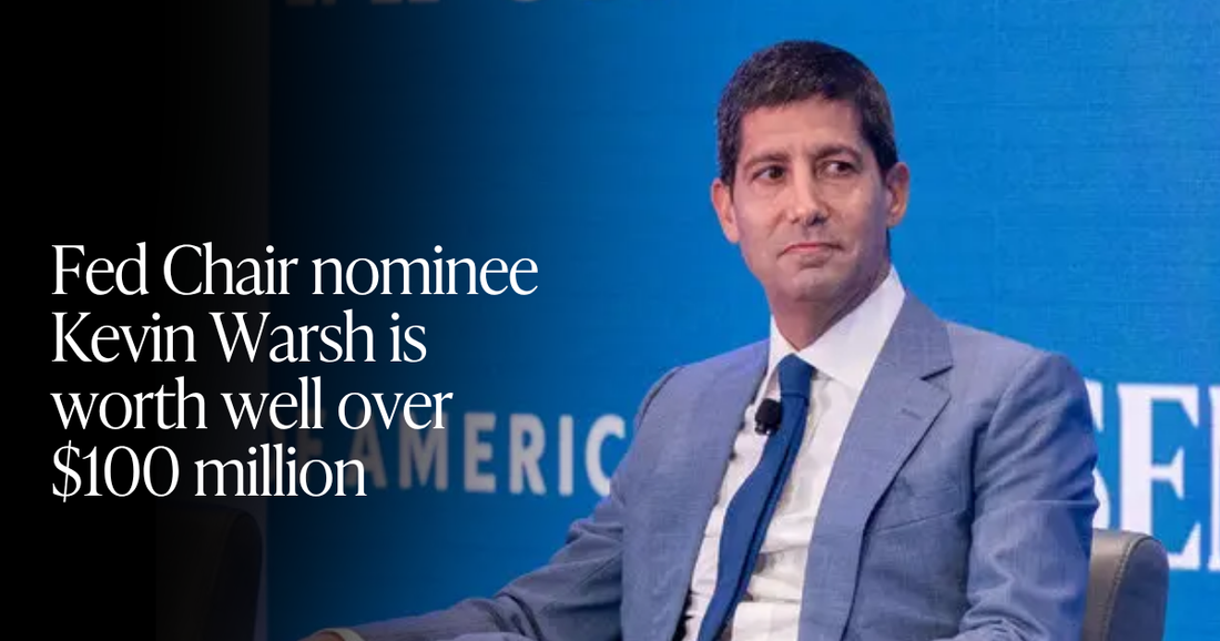 🍋 Fed Nominee is Rich Rich