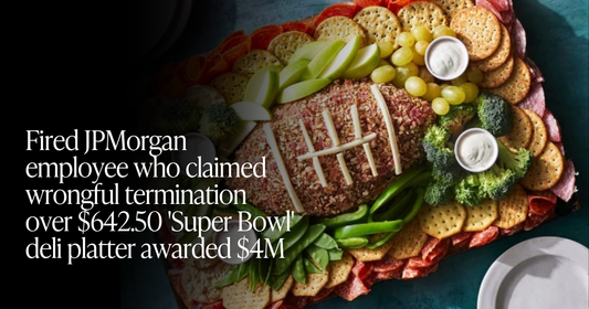 🍋 JPMorgan’s $4.25M Food Platter