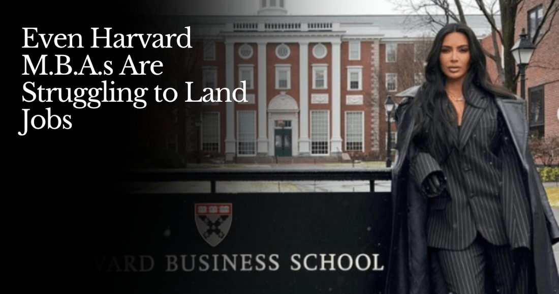 🍋 Harvard MBAs Struggling