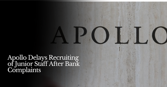 🍋 Apollo Freezes PE Recruiting