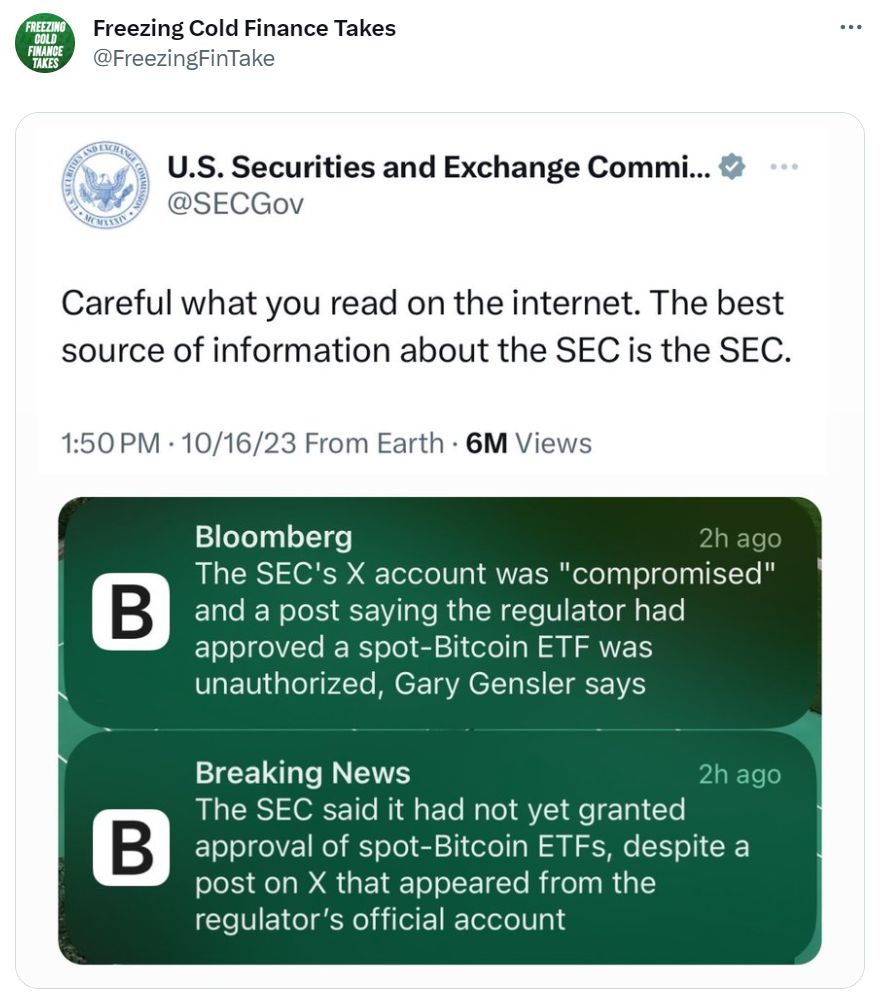 🍋 SEC's Twitter Trolling