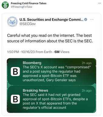 🍋 SEC's Twitter Trolling