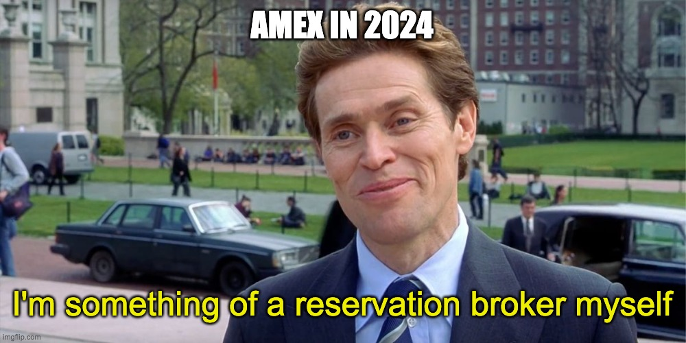 🍋 AmEx Reservation Dominance