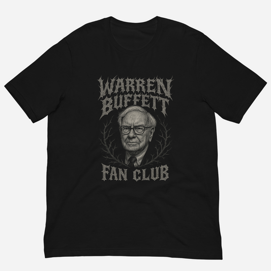 Warren Buffett Fan Club T-shirt