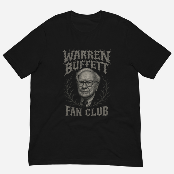Warren Buffett Fan Club T-shirt