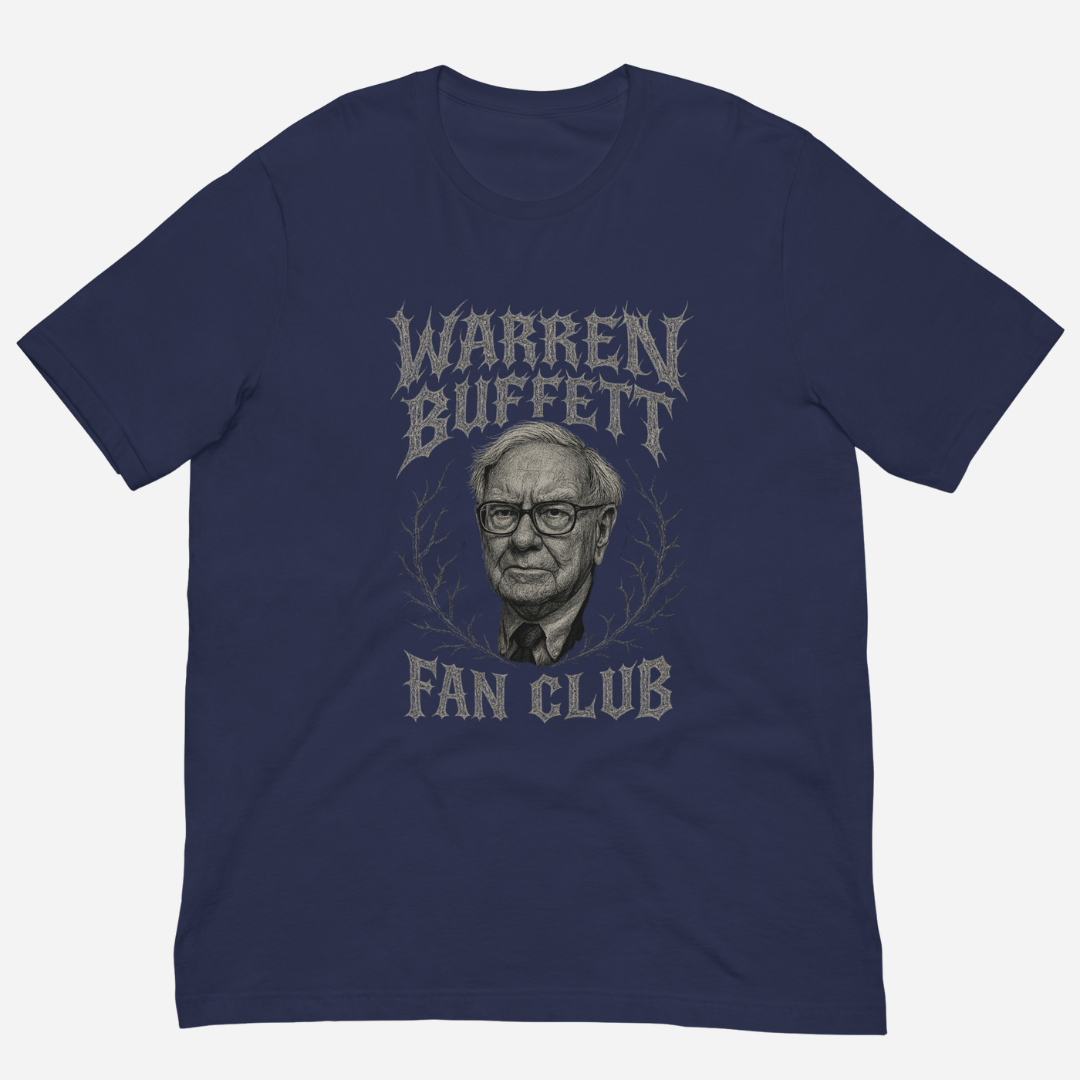 Warren Buffett Fan Club T-shirt
