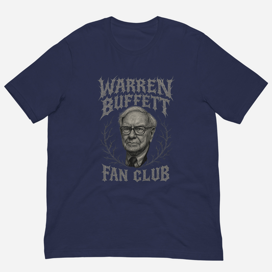Warren Buffett Fan Club T-shirt