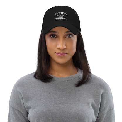 The 'h' in investment banking stands for happiness Dad hat