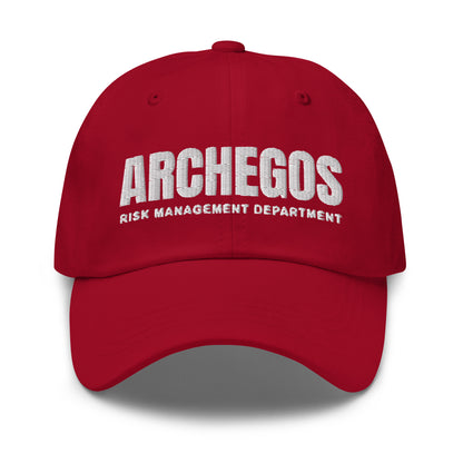 Archegos Risk Management Department Dad hat