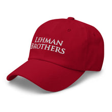 Load image into Gallery viewer, Lehman Brothers Dad hat
