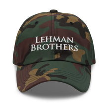 Load image into Gallery viewer, Lehman Brothers Dad hat
