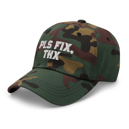 Pls Fix, Thx Dad hat