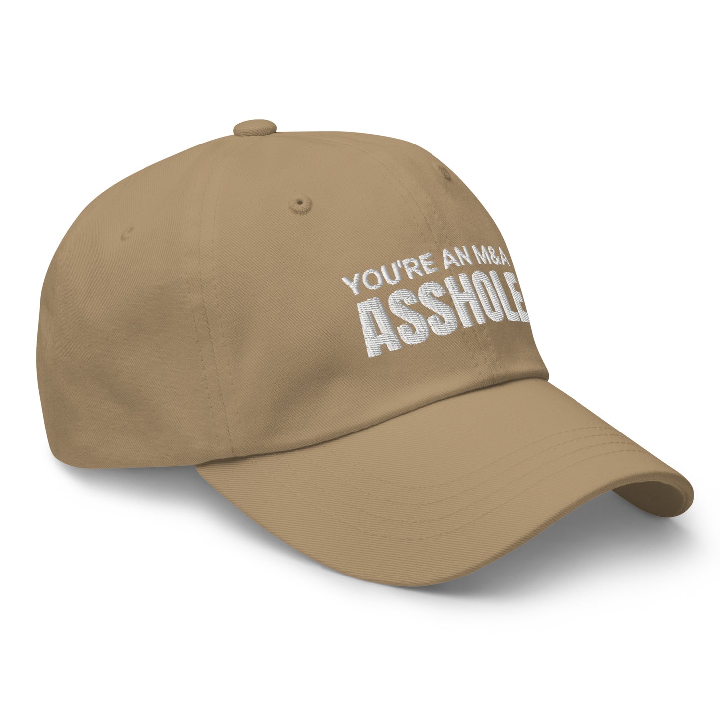 You're an M&A asshole Dad hat