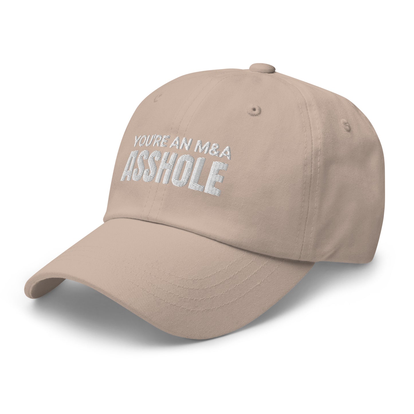 You're an M&A asshole Dad hat