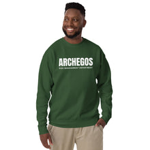 Load image into Gallery viewer, Archegos Risk Management Department Unisex Premium Sweatshirt
