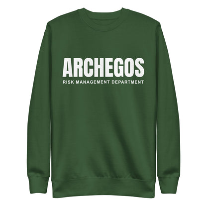 Archegos Risk Management Department Unisex Premium Sweatshirt
