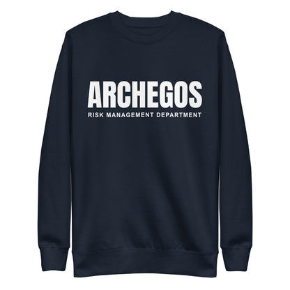 Archegos Risk Management Department Unisex Premium Sweatshirt