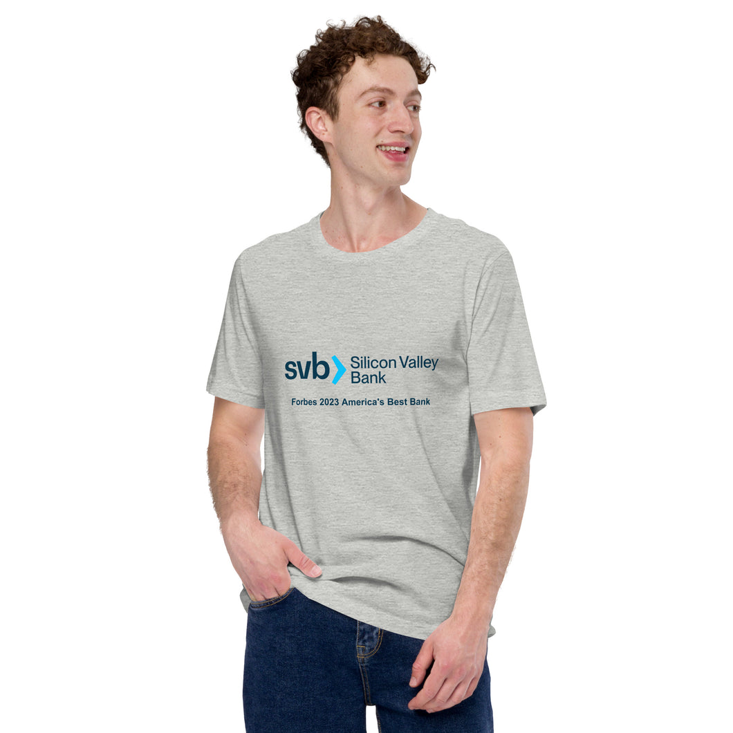 Silicon Valley Bank Forbes 2023 t-shirt