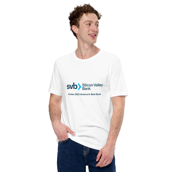 Silicon Valley Bank Forbes 2023 t-shirt