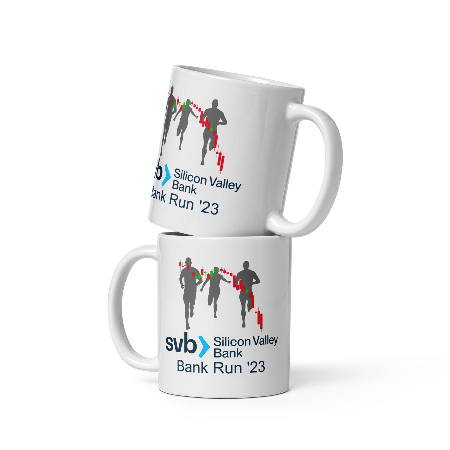 Silicon Valley Bank - Bank Run 2023 mug